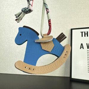 Horse Pegasus pony Bag Charm 1p Yellow